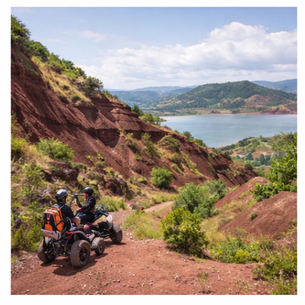 Swincar at Lake Salagou – Red Earth & Iconic Panoramas